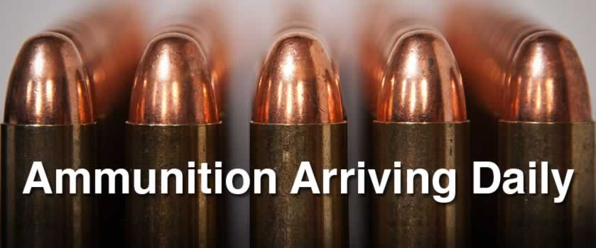 Ammunition Arriving Daily